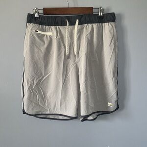 Vuori Gray Athletic Shorts